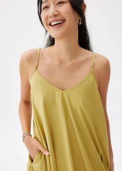 Abigail Trapeze Camisole Midaxi Dress