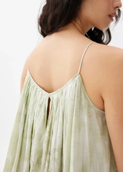 Abstract Trapeze Midi Dress