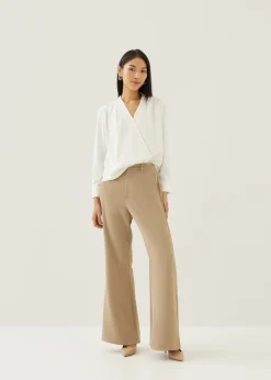 Ada V-neck Wrap Blouse