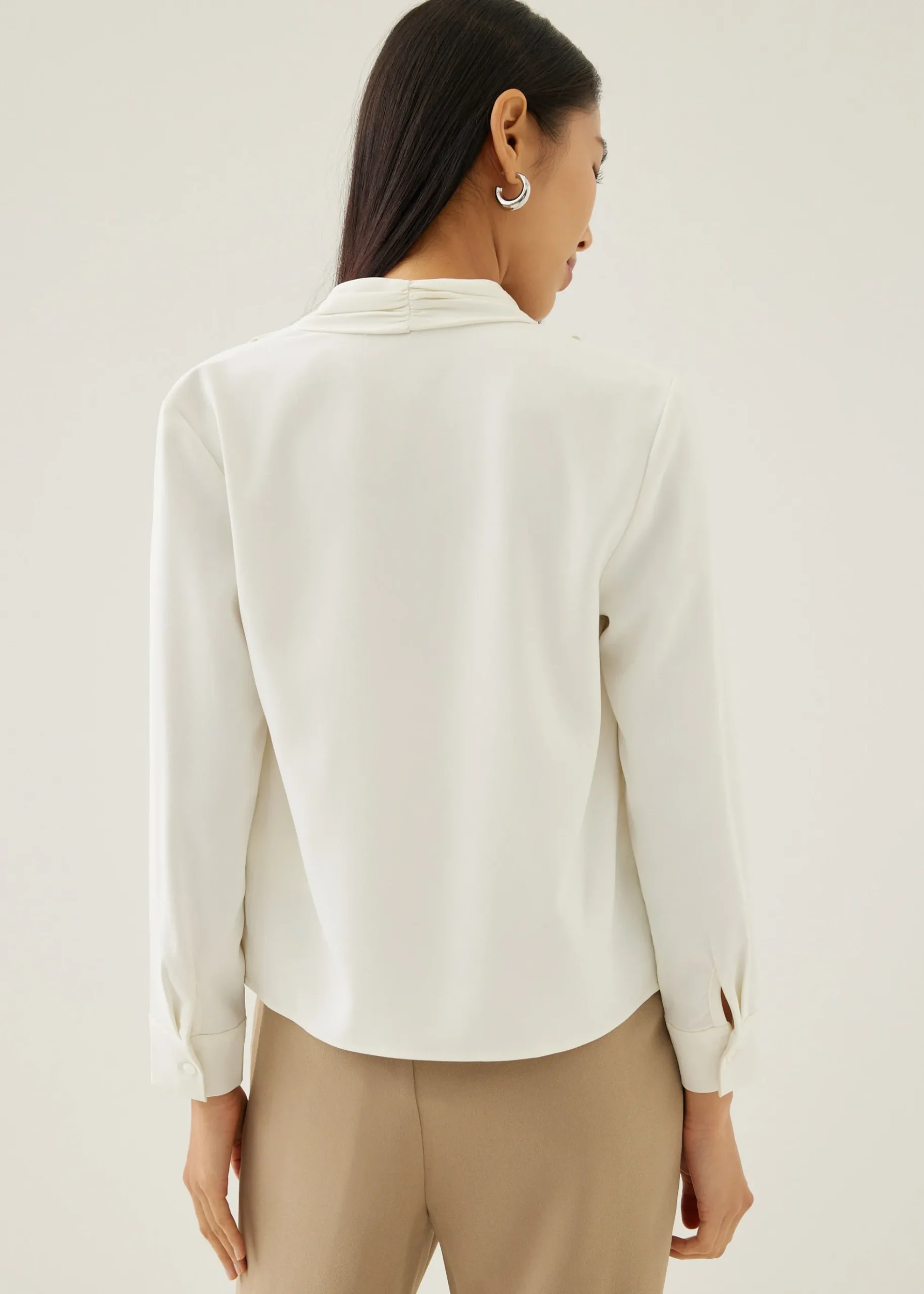 Ada V-neck Wrap Blouse