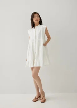 Aeline Cotton Swing Dress
