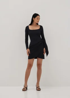 Aerin Wrap Mini Dress