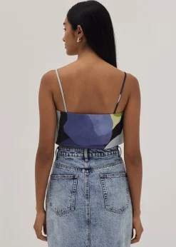 Aerith Crop Camisole in Joyous Affair