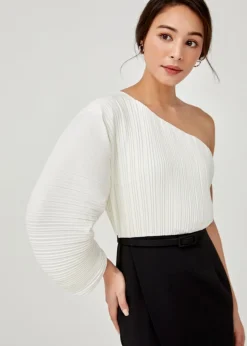 Agnesia Pleated Toga Dress