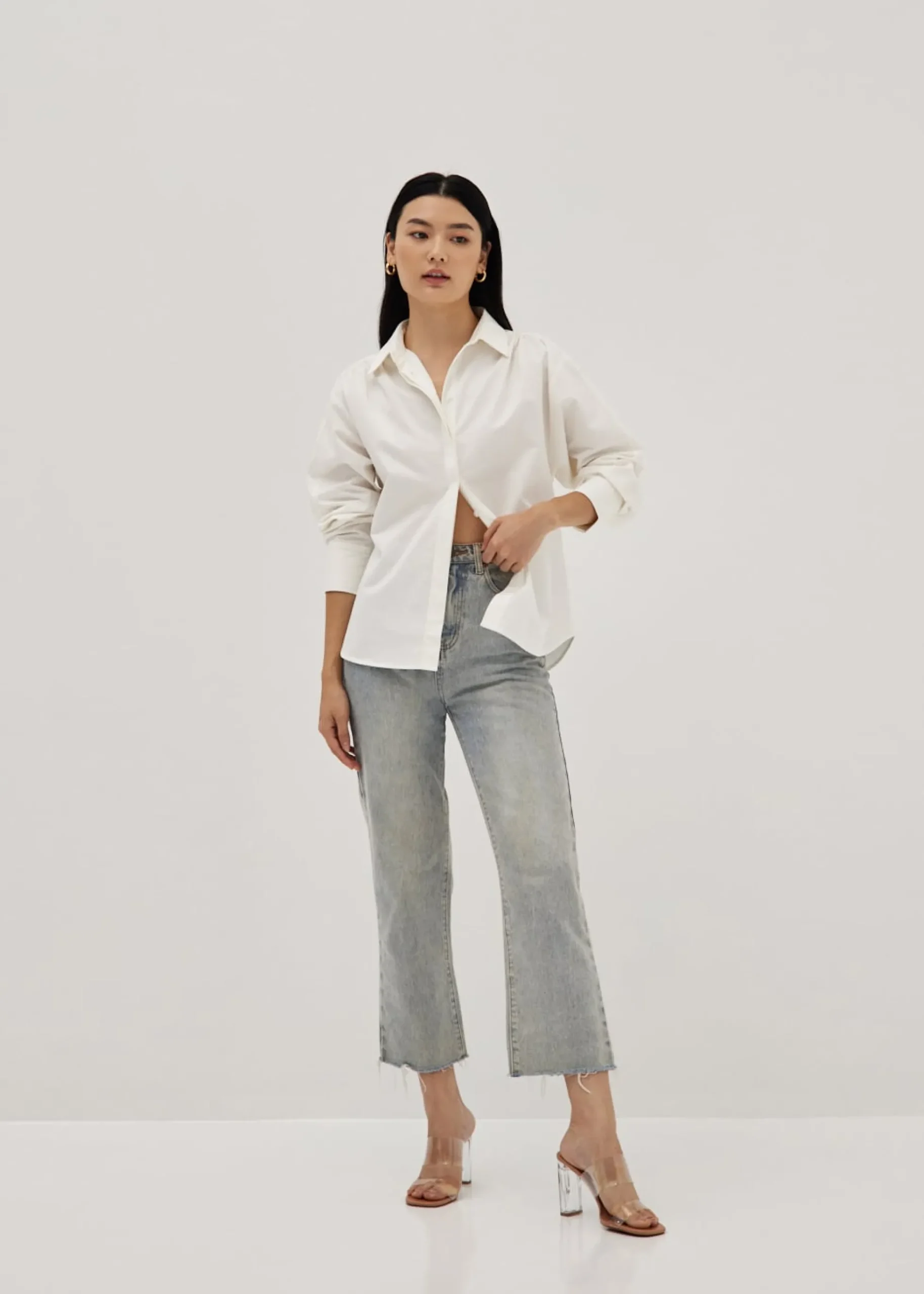 Aida Balloon Sleeve Shirt