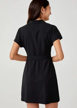 Alaina Tailored Belted Dress