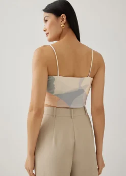 Alejandra Padded Camisole in Simple Pleasures