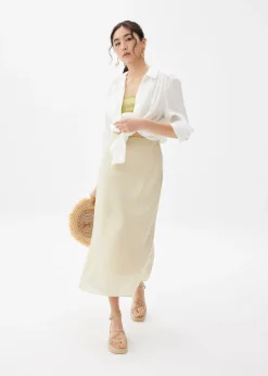 A-line Midaxi Skirt