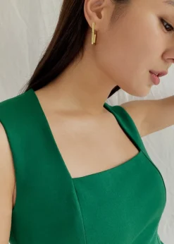 Allegra Square Neck Shell Top