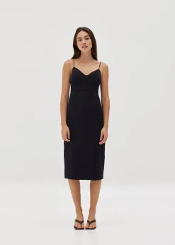 Amberly Padded Bustier Bodycon Dress