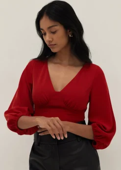 Angeline Padded Back Tie Top