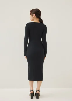 Anitha Knit Bodycon Midi Dress