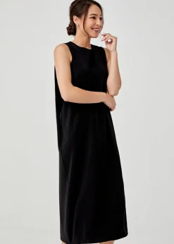 Anitra Shift Midaxi Dress