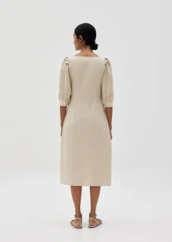 Anniston Puff Sleeve Shirt Dress