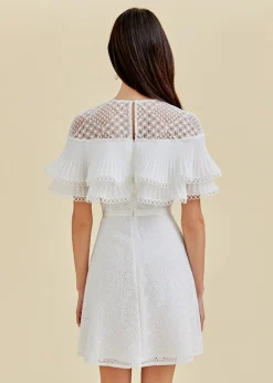 Anthea Tiered Broderie Anglaise Dress