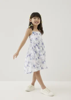 Anya Tie Back Midi Dress in Heirloom Botanicals