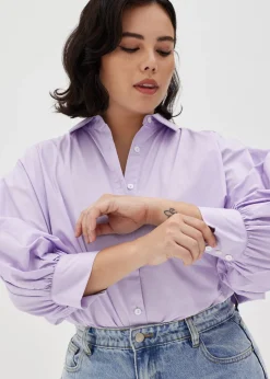 Anzel Cotton Puff Sleeve Shirt
