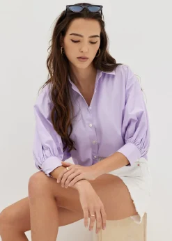Anzel Cotton Puff Sleeve Shirt
