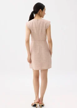 Aria Tweed A-line Mini Dress