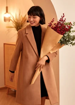 Arina Mock Neck Knit Dress