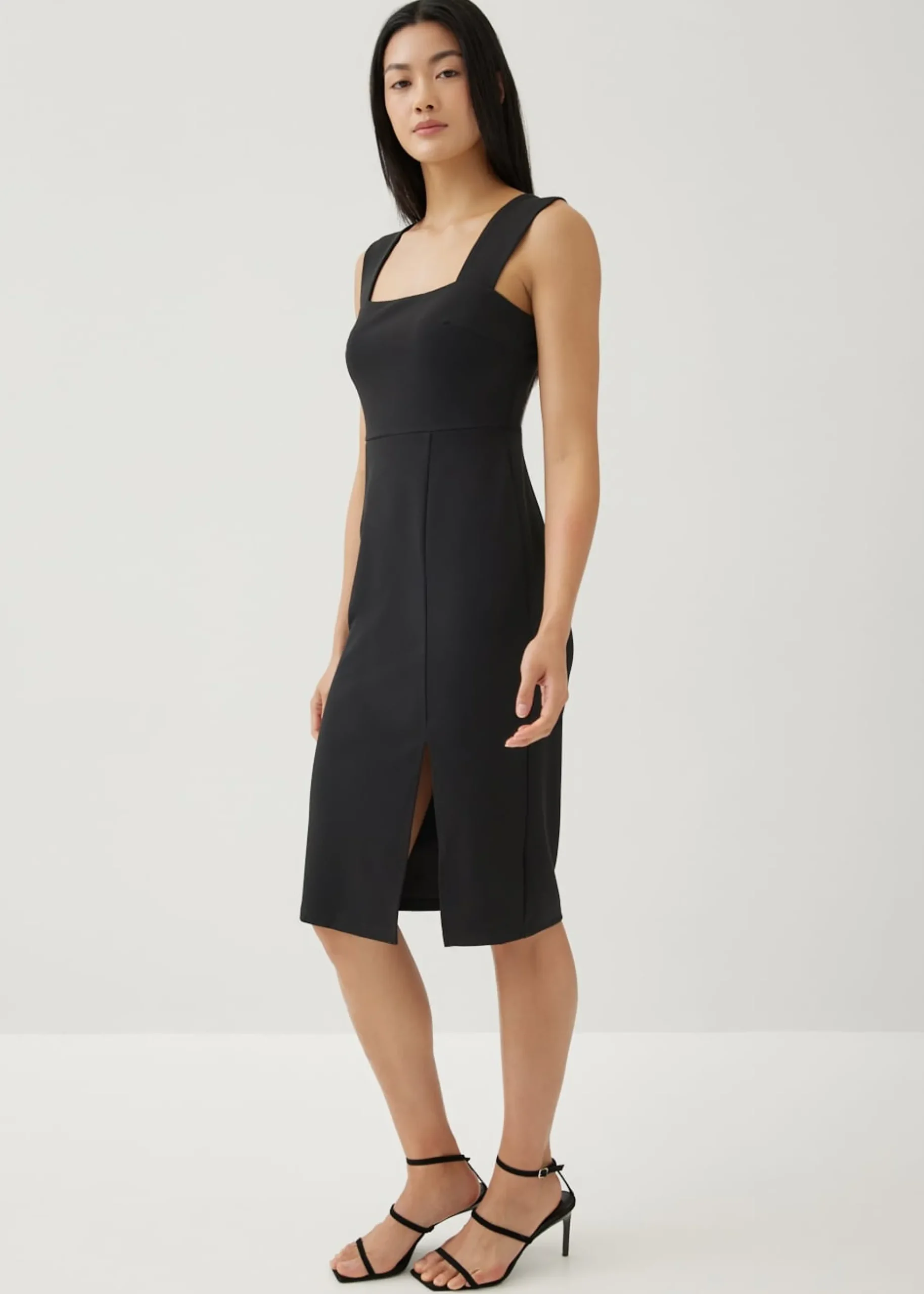 Arwen Square Neck Column Dress