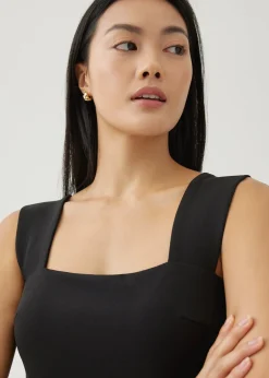 Arwen Square Neck Column Dress