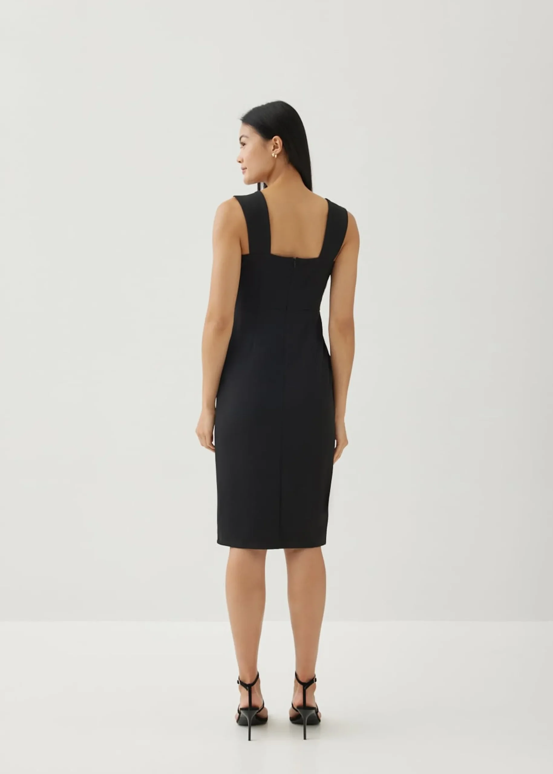 Arwen Square Neck Column Dress