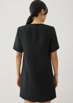 Ashanti Tweed Shift Mini Dress