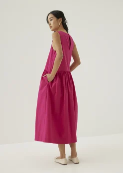 Astie Drop Waist Midaxi Dress