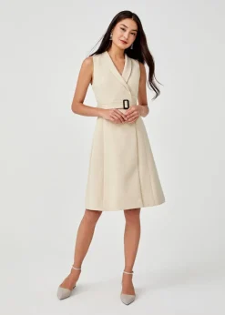 Auralia Belted Vest Dress