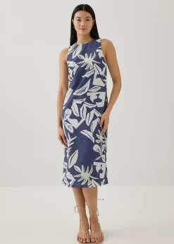 Avon Column Dress in Tropical Breeze