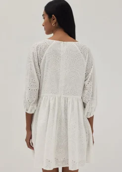 Beatriz Broderie Puff Sleeve Dress