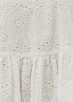 Beatriz Broderie Puff Sleeve Dress
