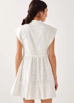 Bevelia Broderie Mini Dress