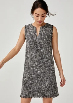 Blaer Tweed Shift Dress