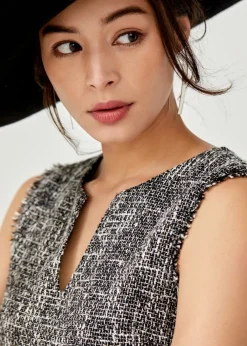 Blaer Tweed Shift Dress