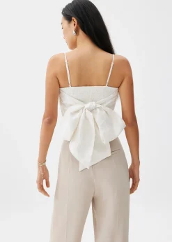 BraFree by LB Jacquard Bustier Camisole Top