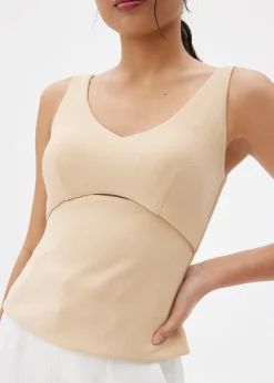 BraFree by LB Natalia Scoop Neck Fitted Top