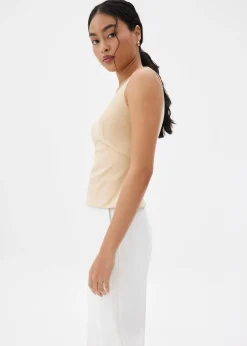 BraFree by LB Natalia Scoop Neck Fitted Top