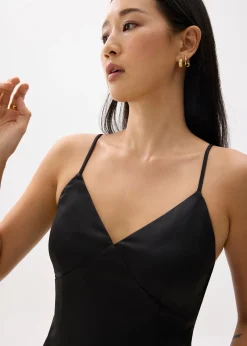 BraFree by LB Satin V-neck Camisole Top