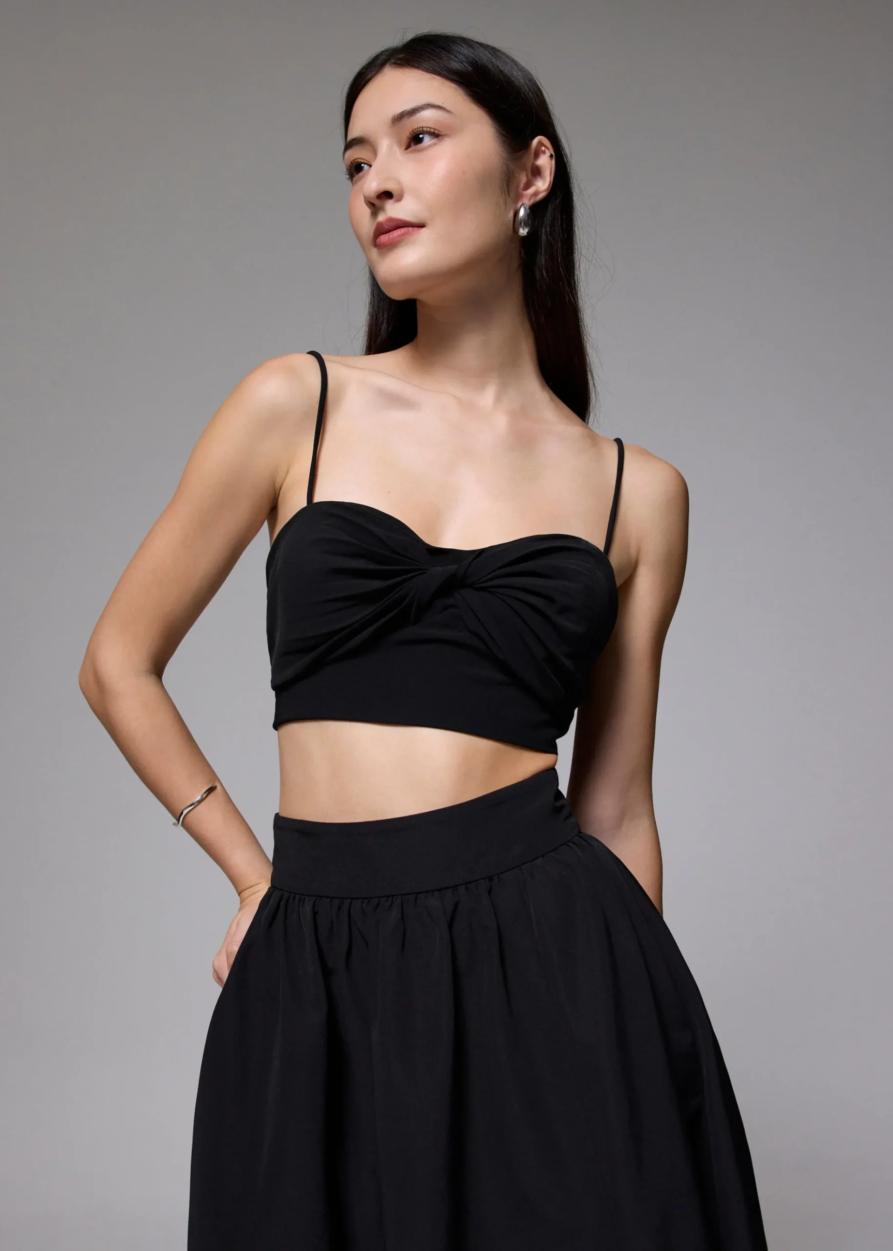 BraFree by LB Sweetheart Crop Camisole Top