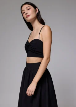 BraFree by LB Sweetheart Crop Camisole Top
