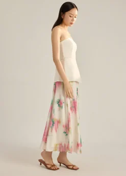 BraFree by LB Tube Top With Ribbon Tie