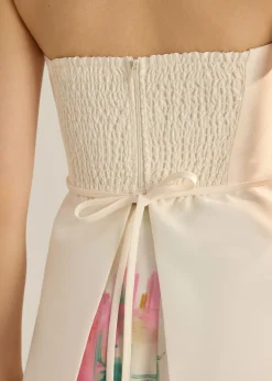 BraFree by LB Tube Top With Ribbon Tie