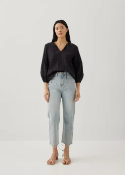 Breanna Broderie Blouse