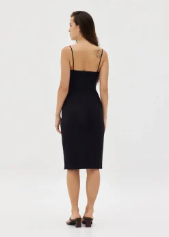 Brienna Bodycon Slit Dress
