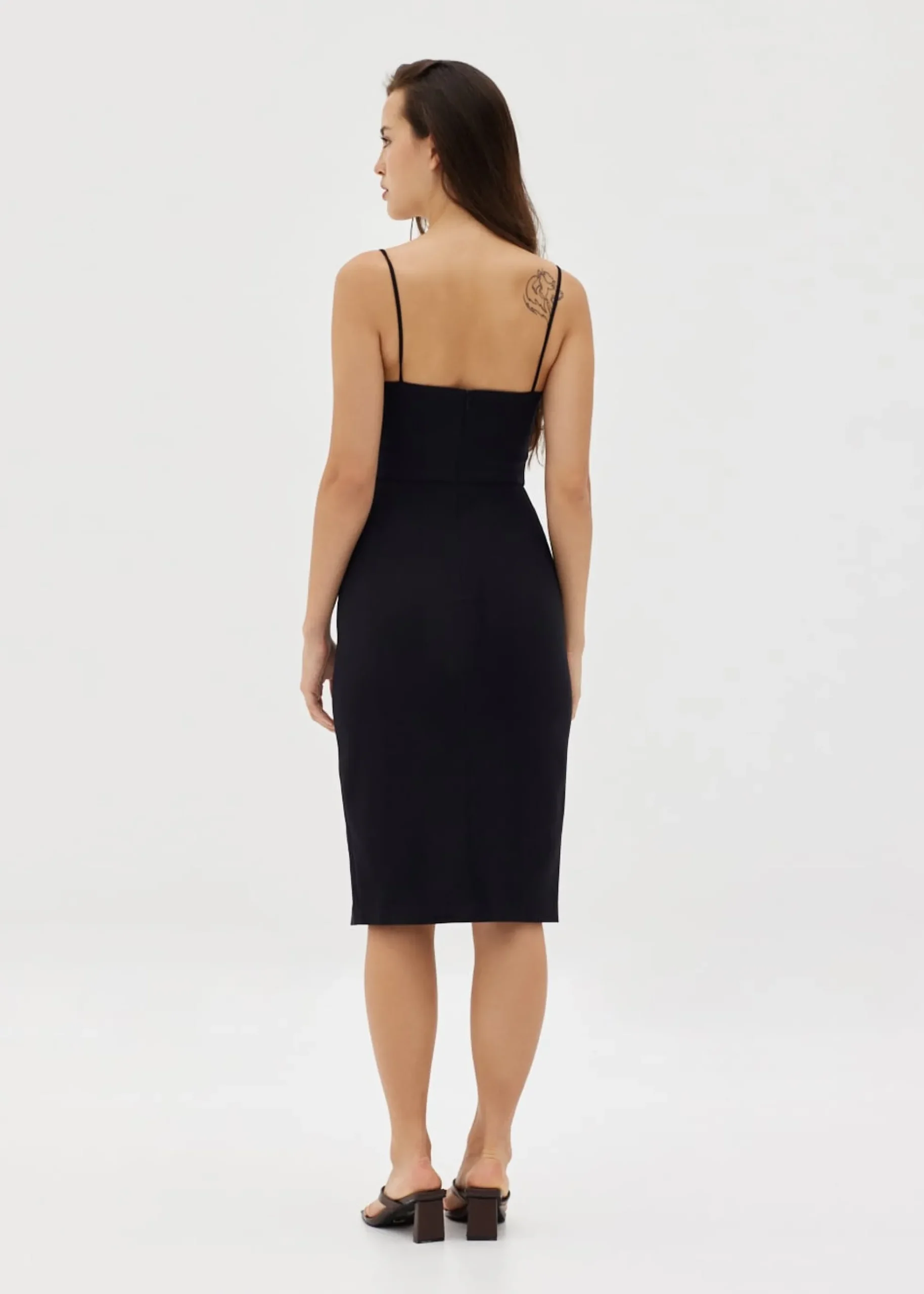 Brienna Bodycon Slit Dress