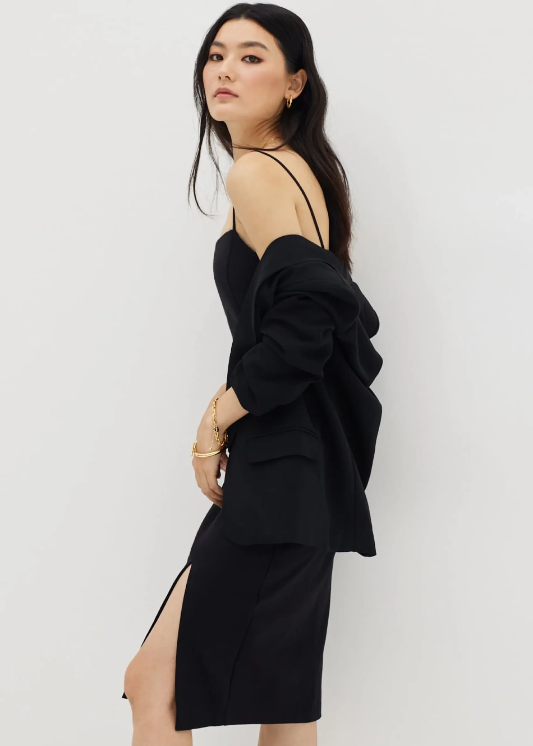 Brienna Bodycon Slit Dress