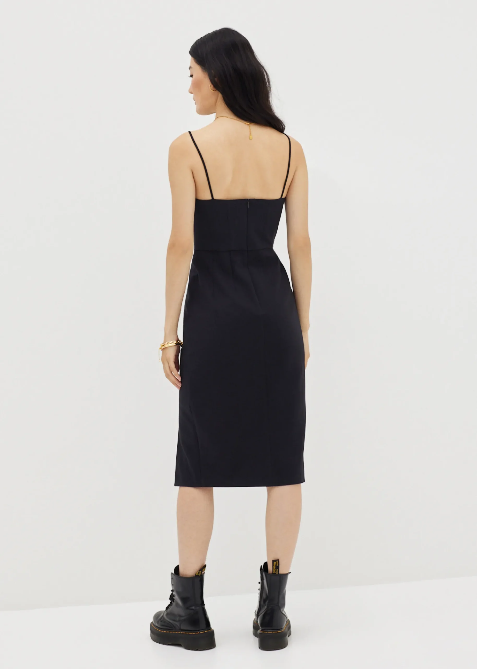 Brienna Bodycon Slit Dress