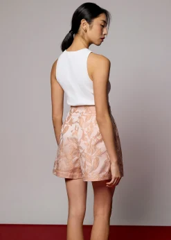 Brocade A-line Shorts